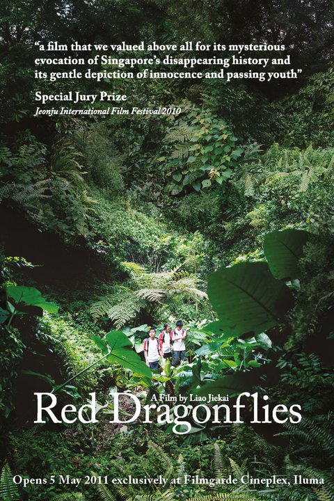 Red Dragonflies - Plakaty