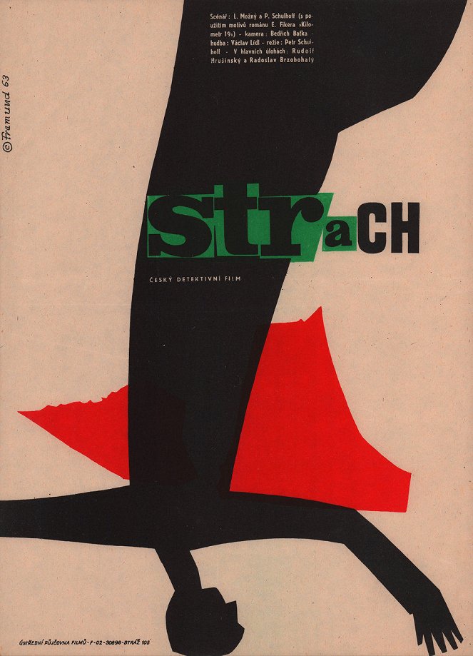 Strach - Posters