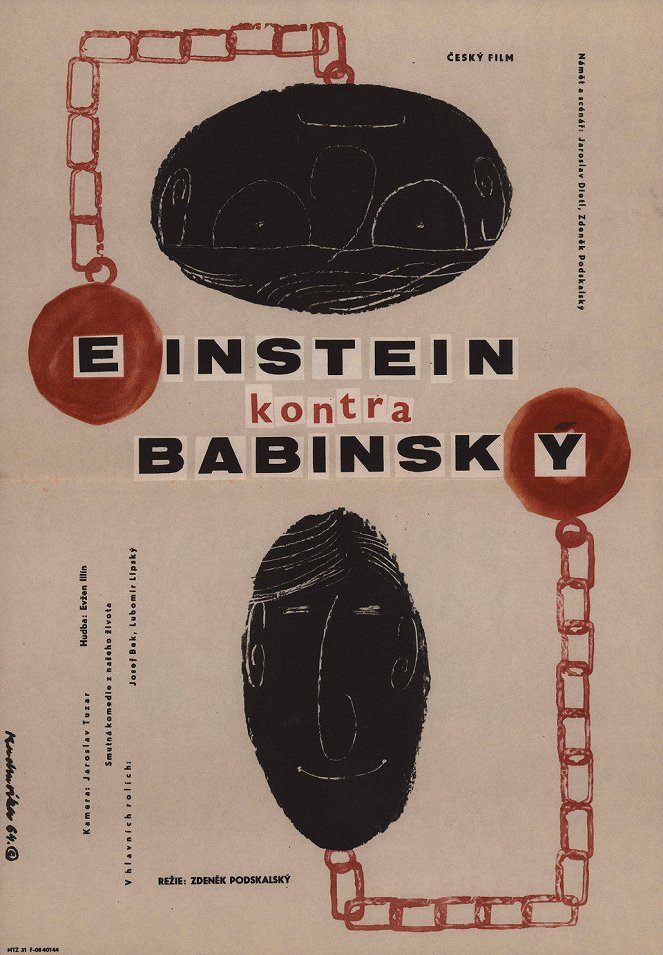Einstein kontra Babinský - Affiches