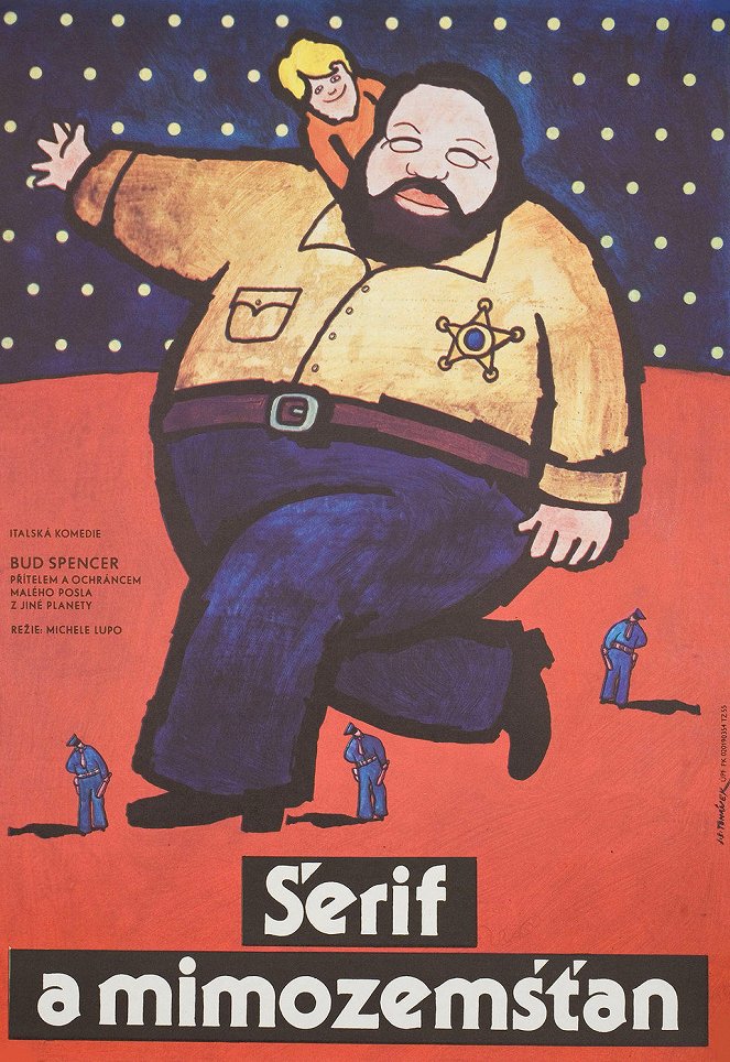 Šerif a mimozemšťan - Plakáty