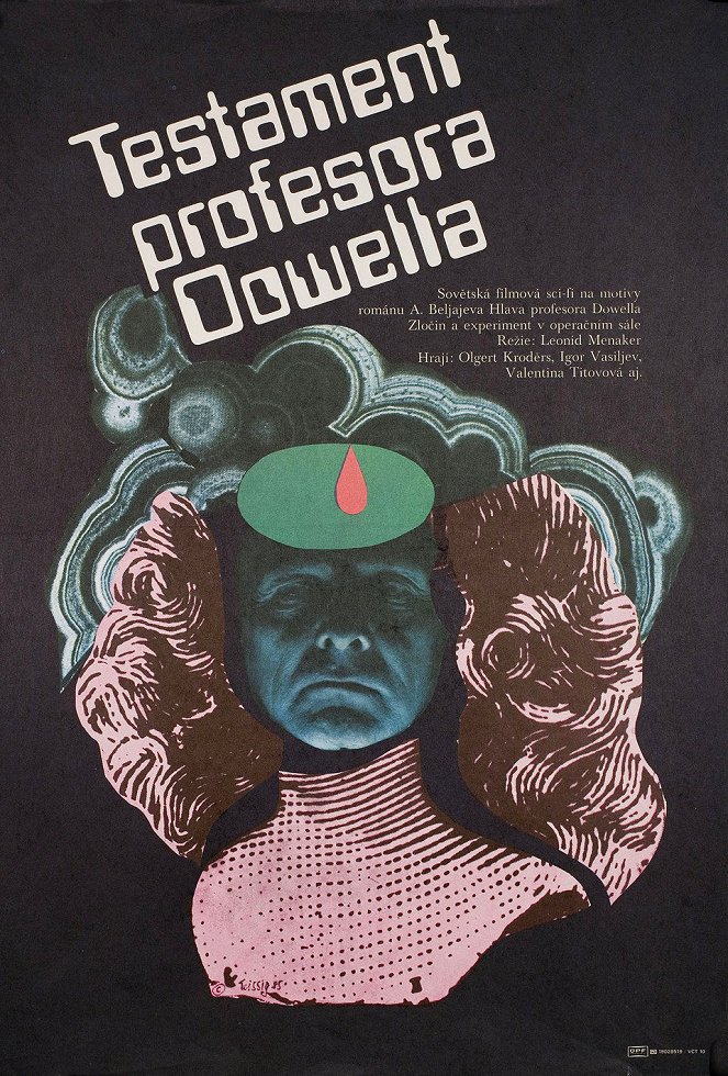 Závěť profesora Dowella - Plakáty