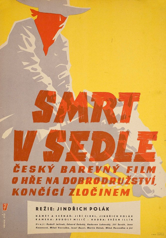 Smrt v sedle - Plakáty