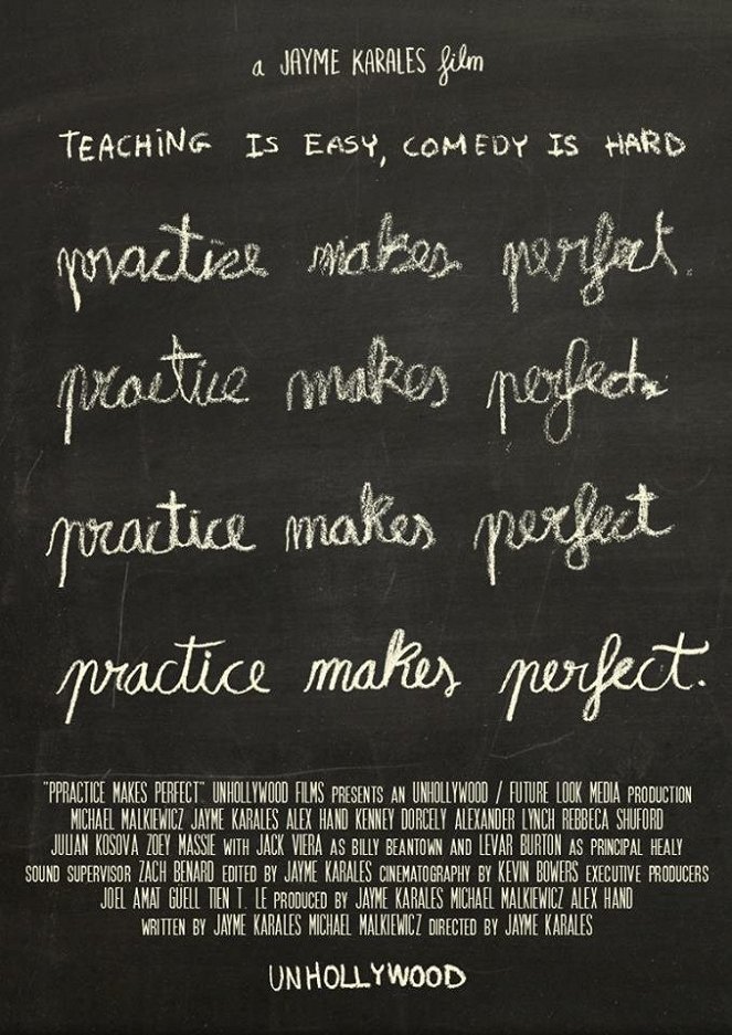 Practice Makes Perfect - Affiches