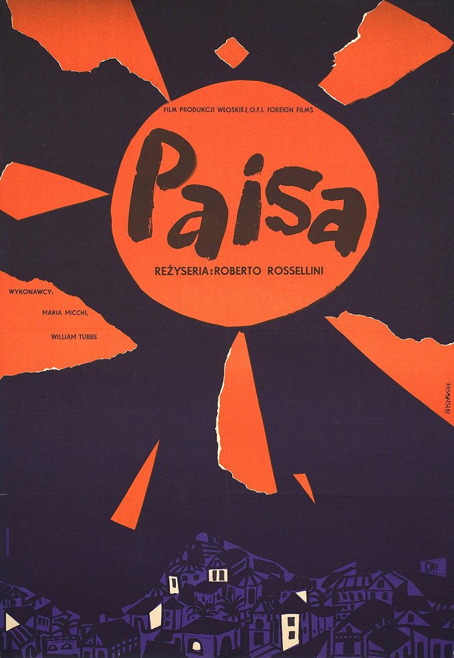 Paisà - Plakaty