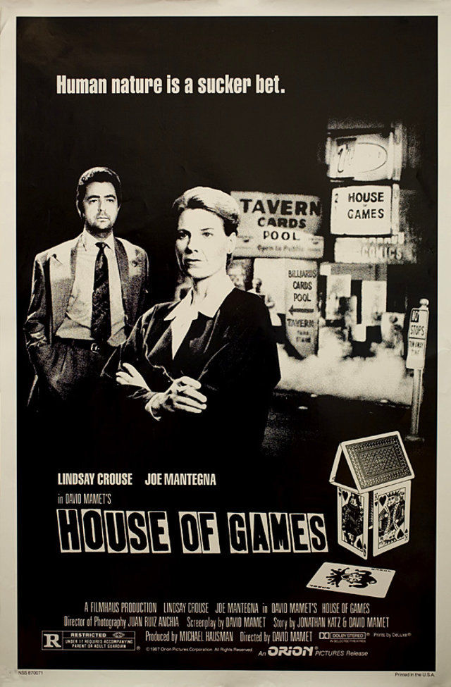 House of Games - Posters