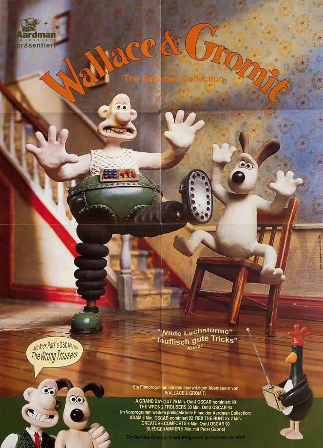 Wallace & Gromit - Die Techno-Hose - Plakate