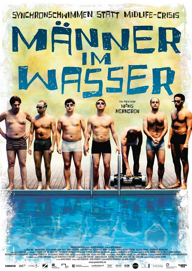 Männer im Wasser - Plakate