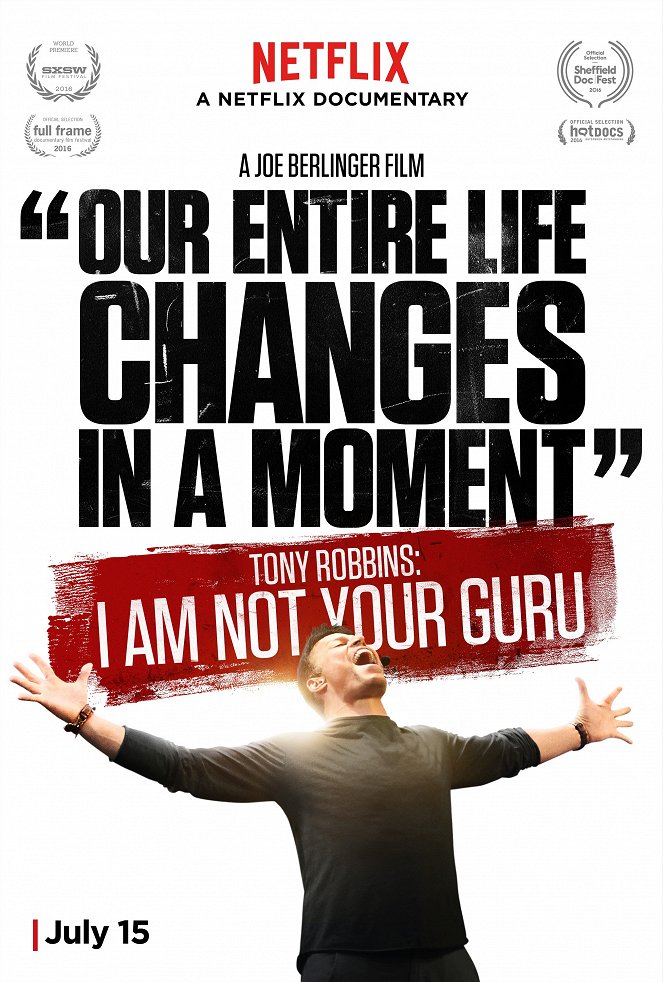 Tony Robbins: I Am Not Your Guru - Carteles
