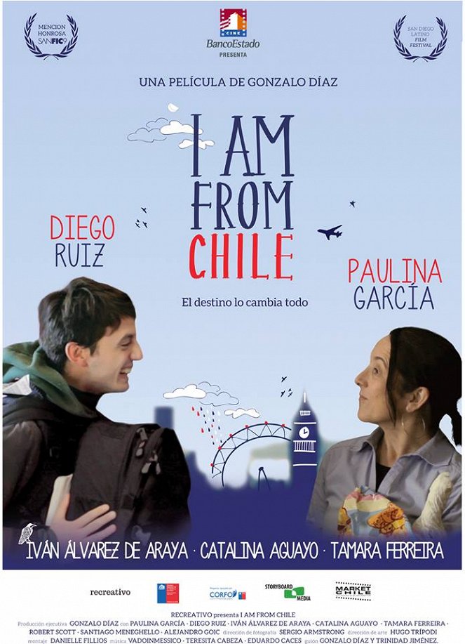 I Am from Chile - Affiches