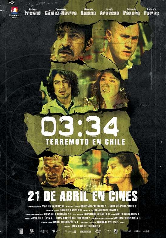 03:34 Terremoto en Chile - Cartazes