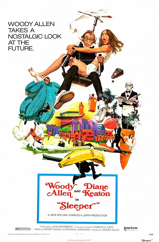 Woody et les robots - Affiches