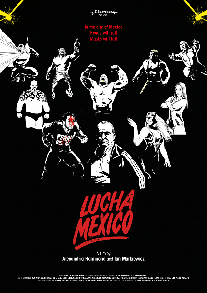 Lucha Mexico - Affiches
