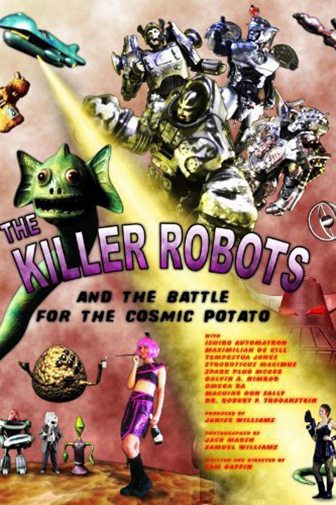 The Killer Robots and the Battle for the Cosmic Potato - Carteles