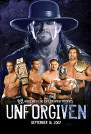 WWE Unforgiven - Plakaty