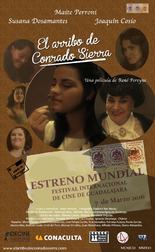 El arribo de Conrado Sierra - Posters