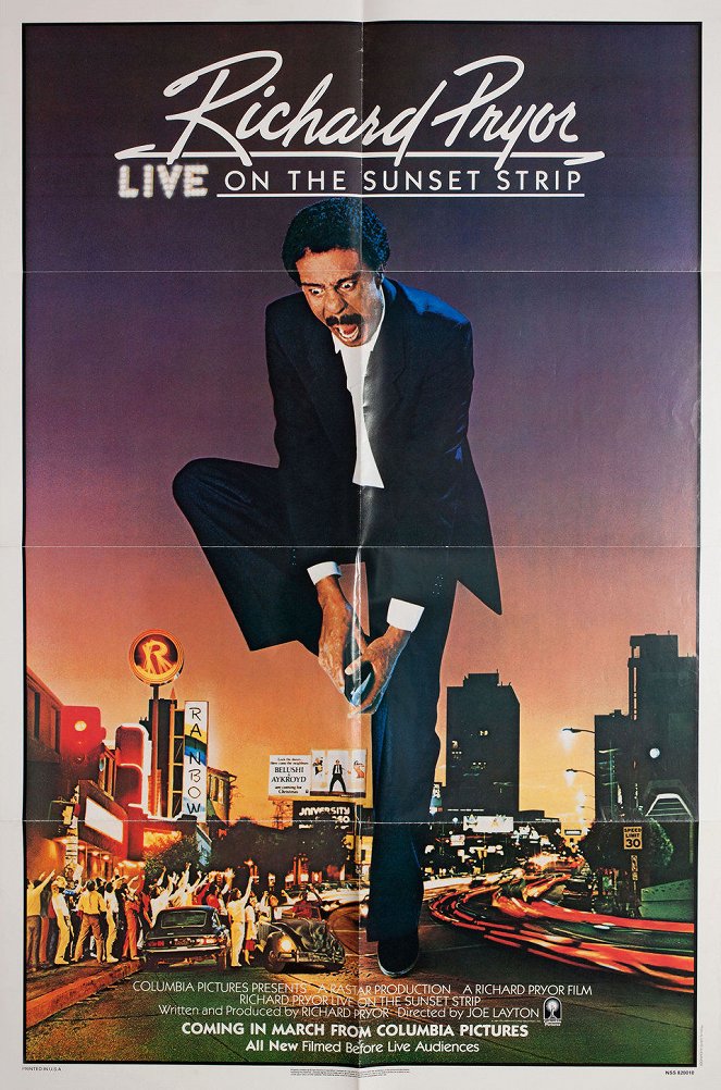 Richard Pryor Live on the Sunset Strip - Plakátok