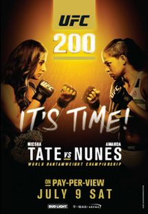 UFC 200: Tate vs. Nunes - Cartazes