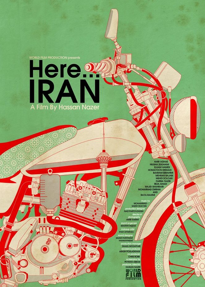 Inja Iran - Plakátok
