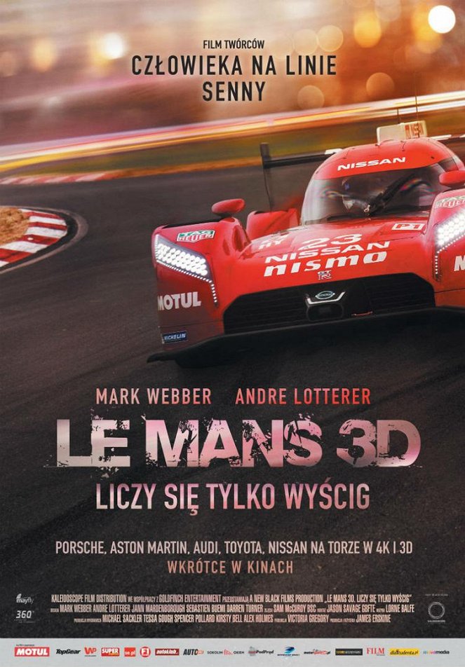 Le Mans 3D: Liczy się tylko wyścig - Plakaty