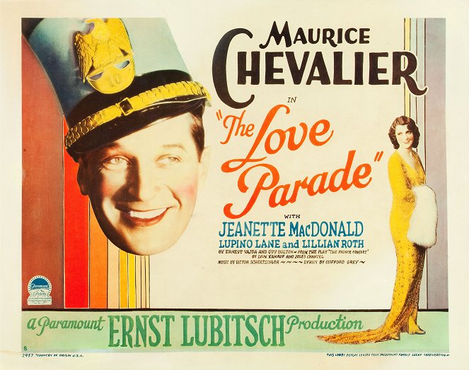 The Love Parade - Cartazes