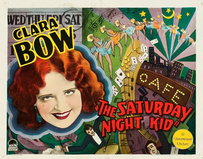 The Saturday Night Kid - Plakate