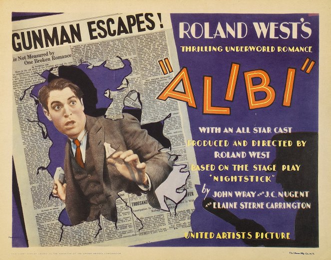 Alibi - Plakate