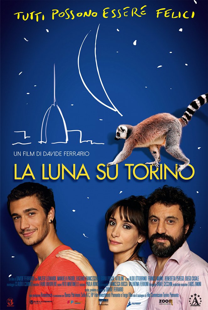 La luna su Torino - Plakate