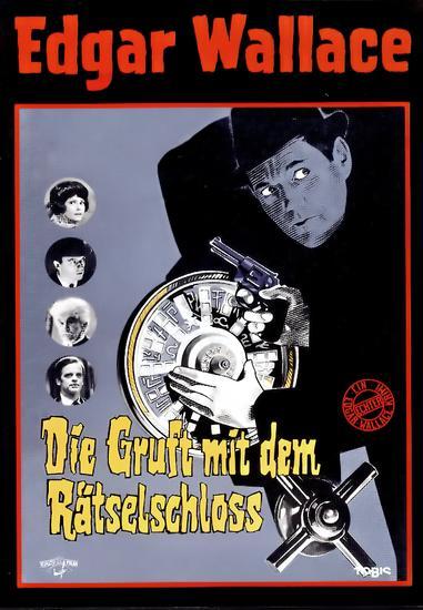 Edgar Wallace - Die Gruft mit dem Rätselschloss - Plakate