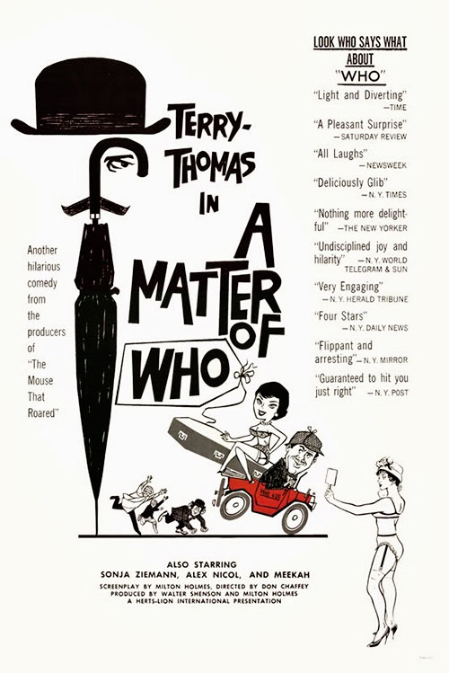 A Matter of WHO - Posters