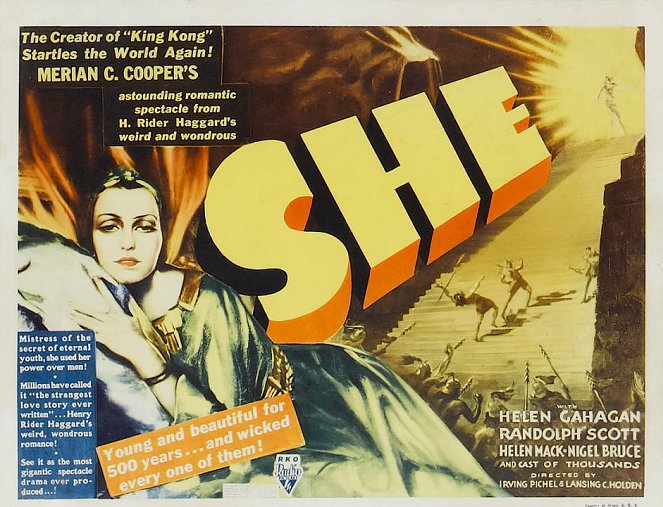 She - Herrscherin einer versunkenen Welt - Plakate