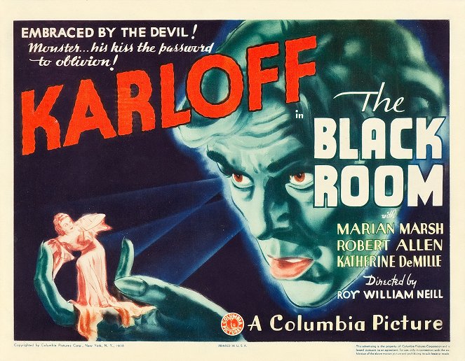 The Black Room - Plagáty