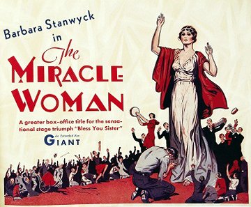 The Miracle Woman - Posters