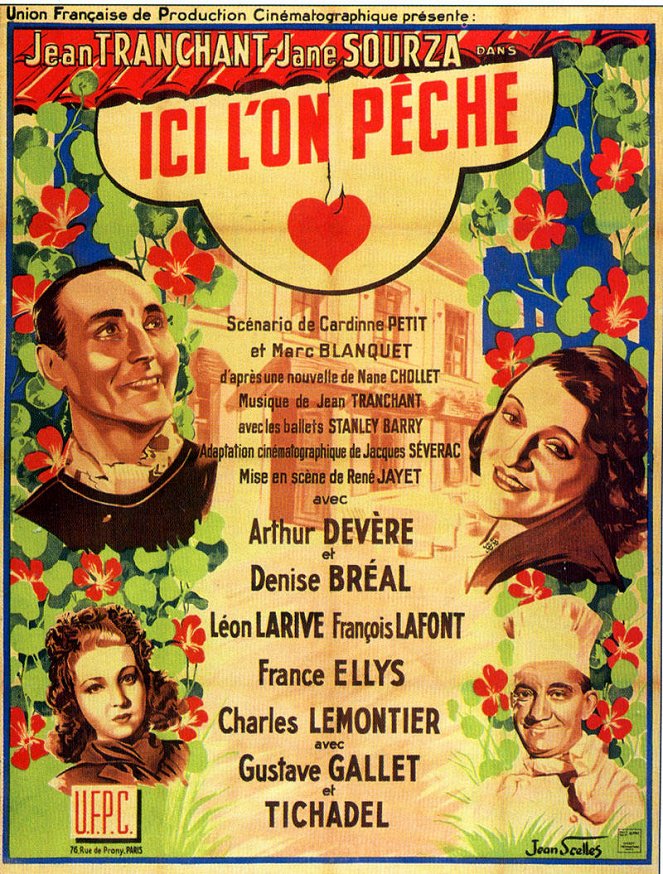 Ici l'on pêche - Posters