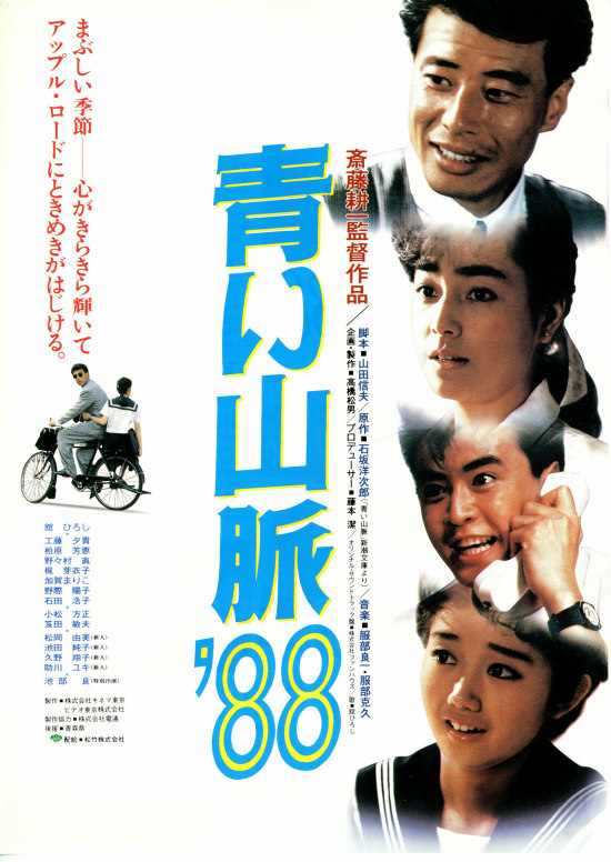 Aoi sanmyaku '88 - Posters