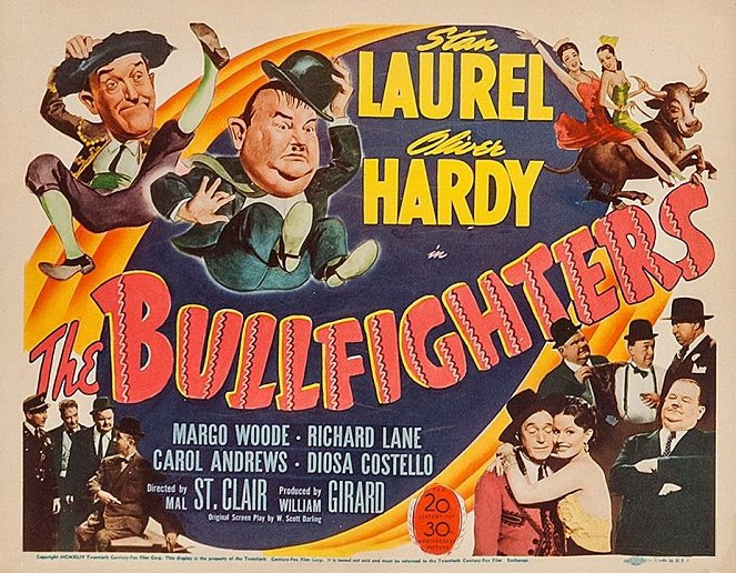 Laurel et Hardy toréadors - Affiches