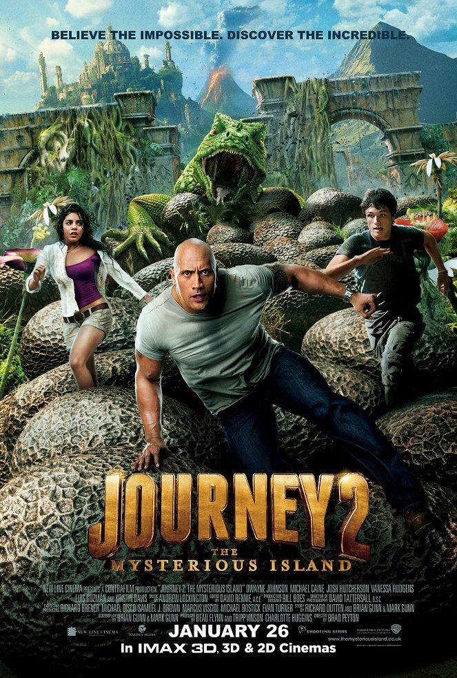 Journey 2: The Mysterious Island - Posters