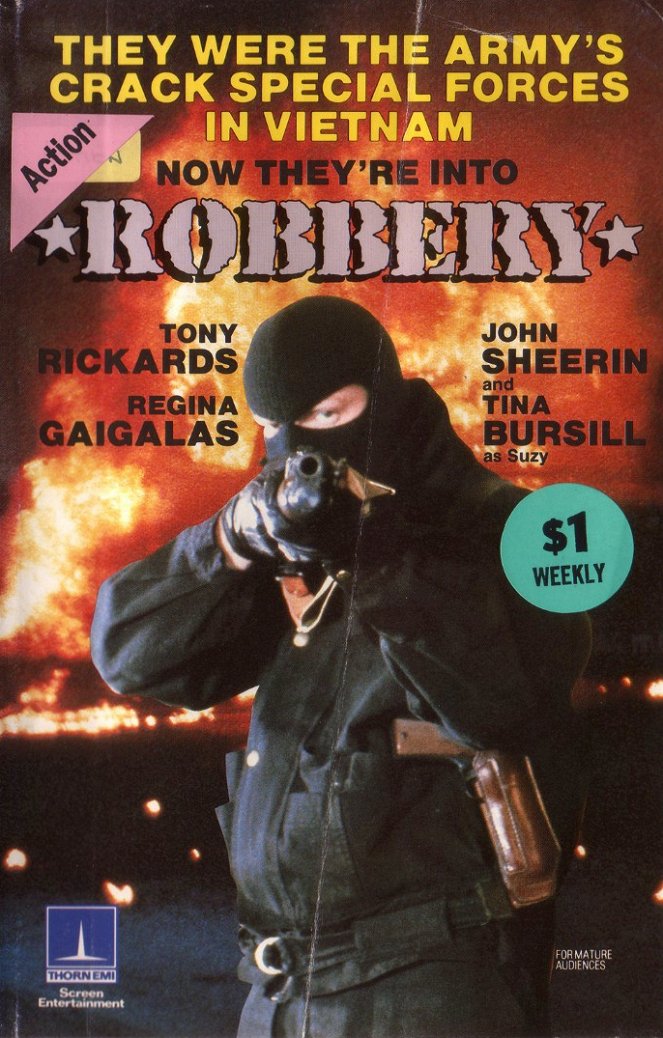 Robbery - Cartazes