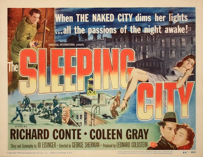 The Sleeping City - Cartazes