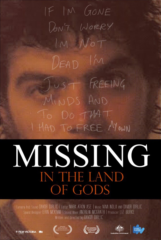 Missing in the Land of Gods - Affiches
