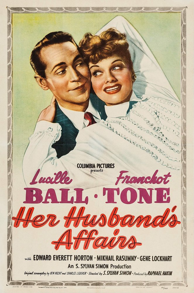 Her Husband's Affairs - Affiches