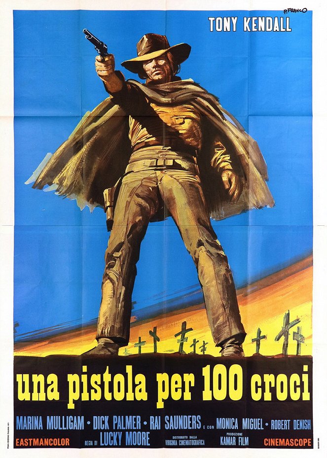 Una pistola per cento croci - Plakate