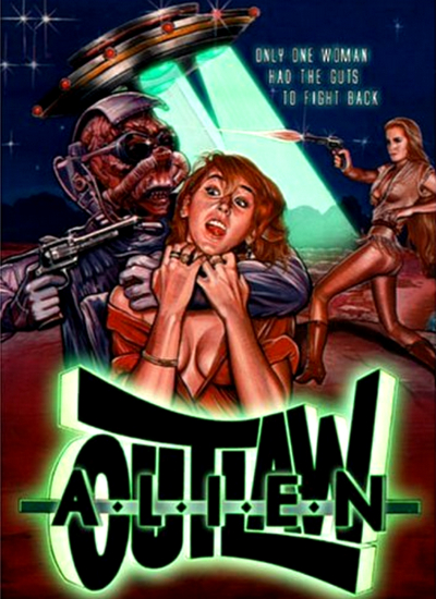 Alien Outlaw - Affiches
