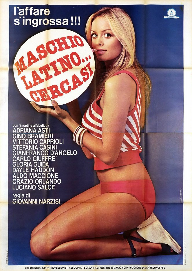 Maschio latino cercasi - Posters