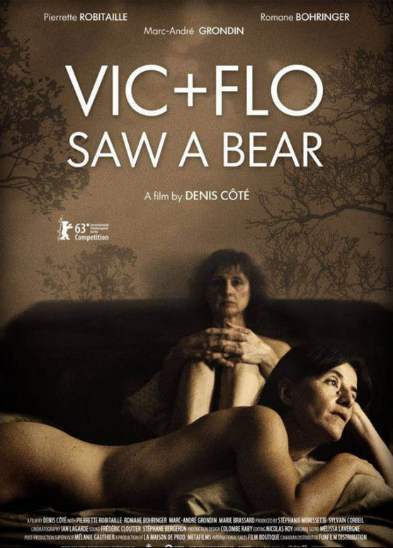 Vic + Flo viram um Urso - Cartazes