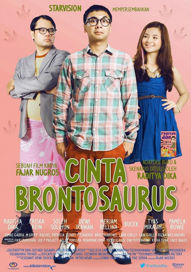 Cinta Brontosaurus - Julisteet