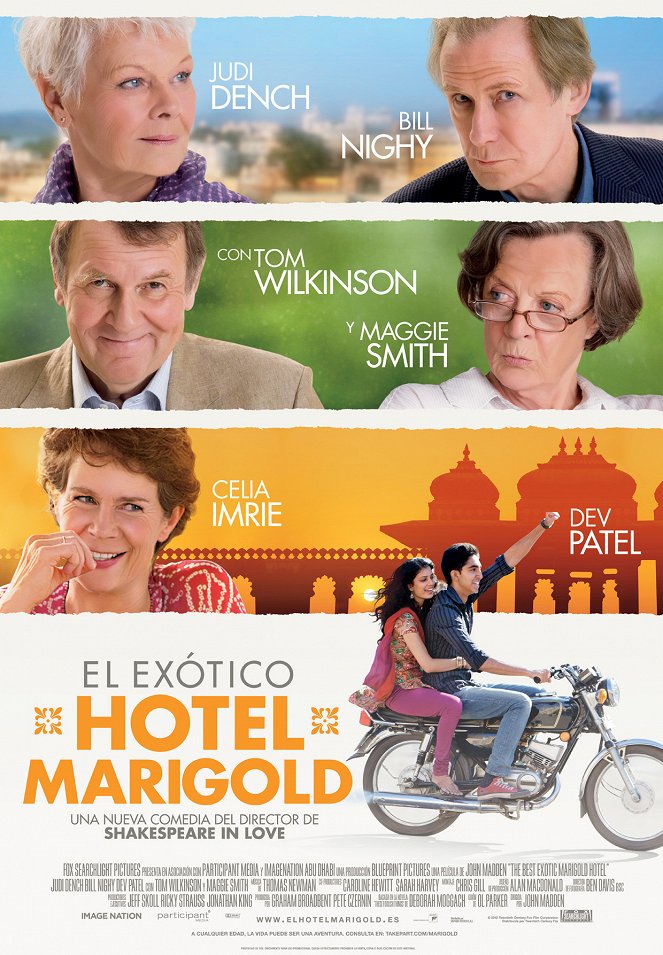 El exótico Hotel Marigold - Carteles