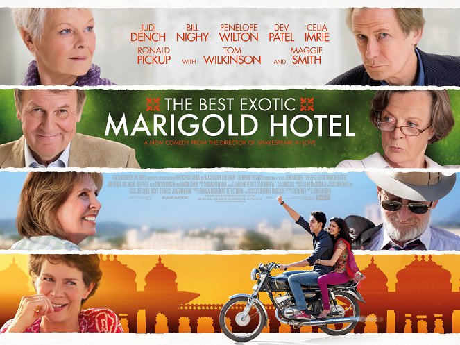 Úžasný hotel Marigold - Plagáty