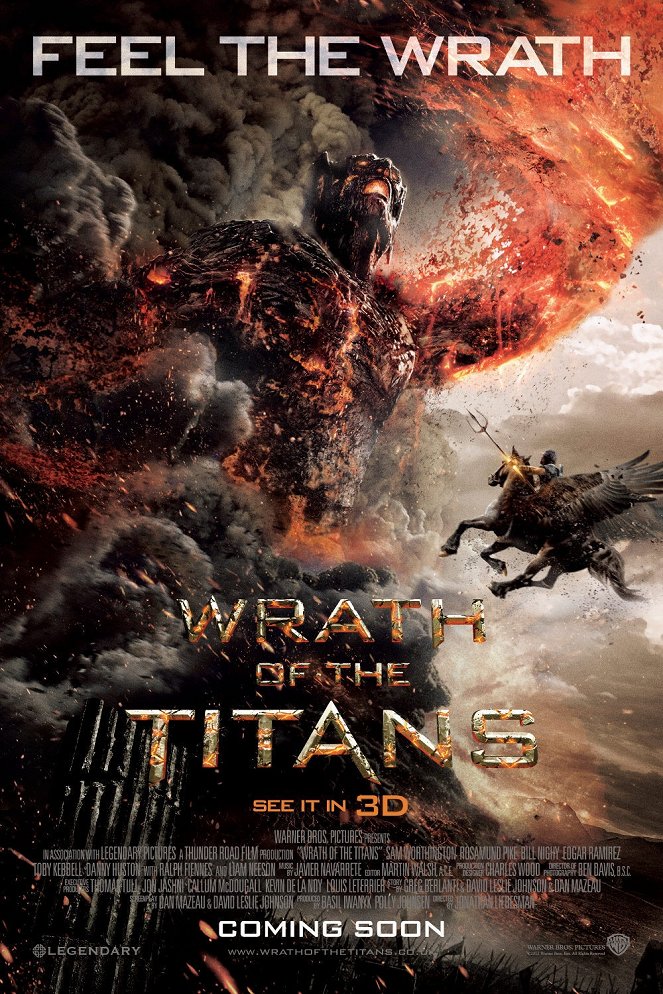 Hnev Titanov - Plagáty