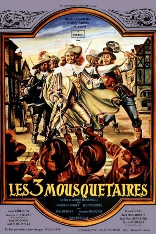 Die Abenteuer der drei Musketiere - Plakate