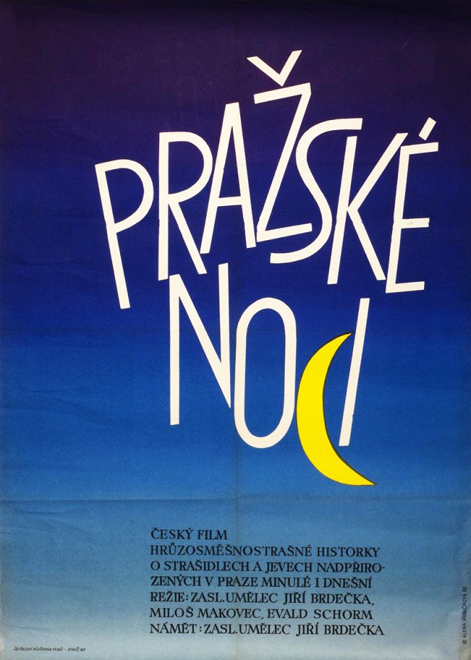 Pražské noci - Affiches